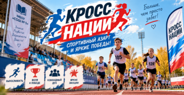 🎉 «Кросс Нации»: спортивный азарт и яркие победы! 🎉