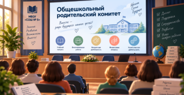 ✅Общешкольный родительский комитет